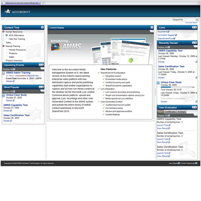 Web Portal final design
